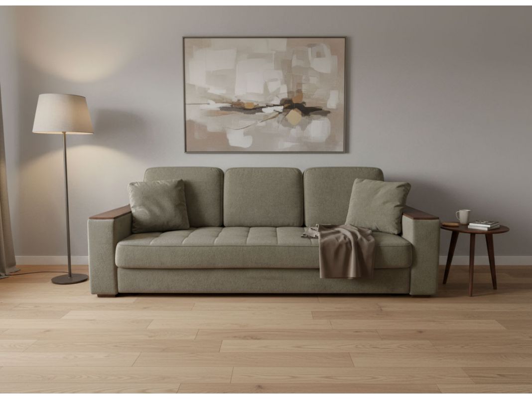 Диван MOON 107 цвет коричневый,оливковый (фото 356371)