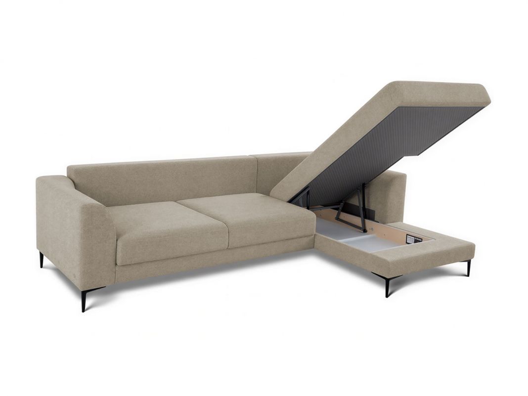 Угловой диван Пьер цвет бежевый (фото 357388)