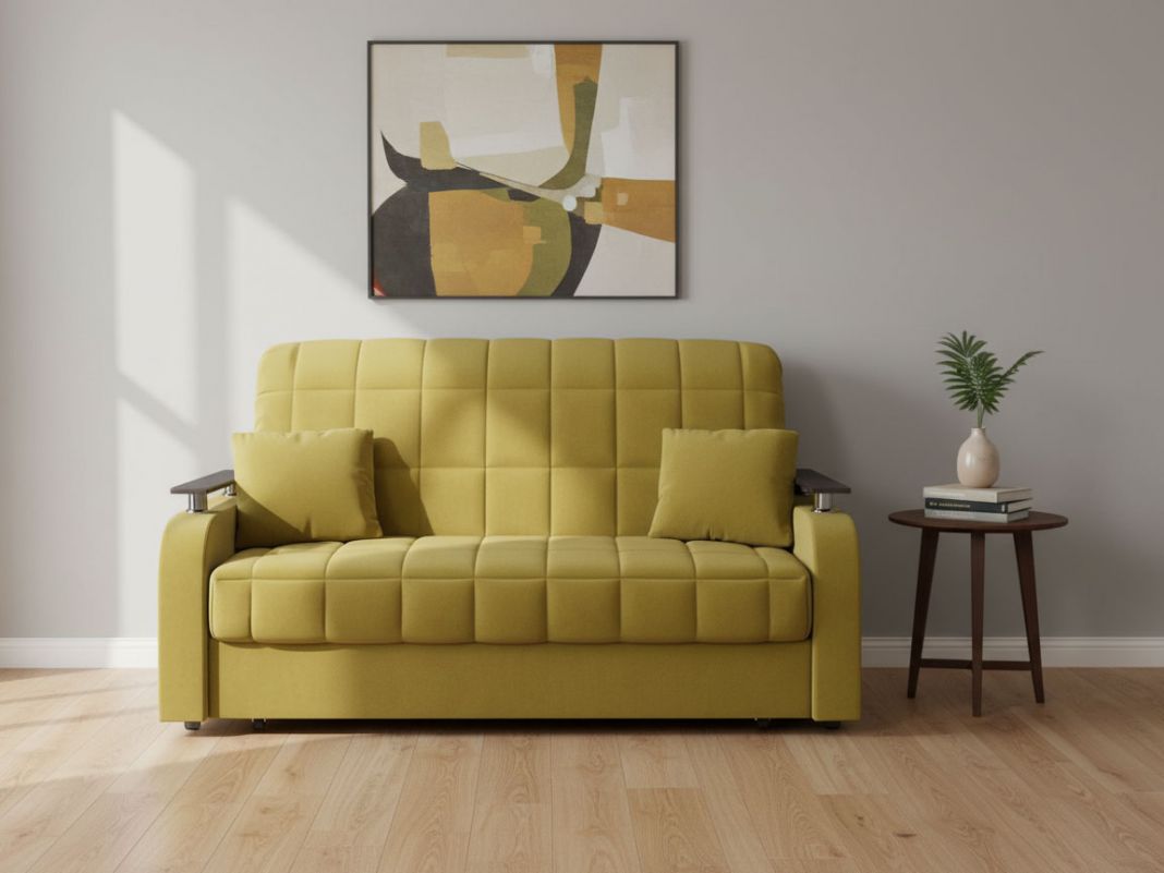 Диван MOON FAMILY 044 цвет желтый (фото 357602)