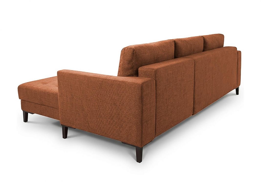 Угловой диван Пьер цвет рыжый,терракот (фото 357443)