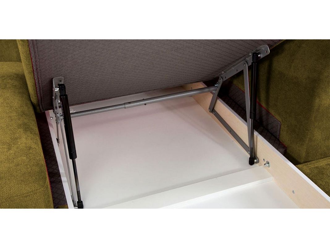 Угловой диван Пьер цвет зеленый,оливковый (фото 357511)