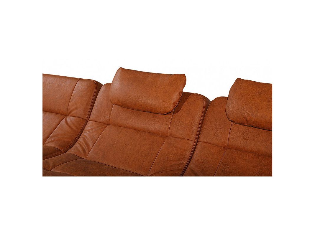 Угловой диван Лангрей цвет коричневый (фото 14902)