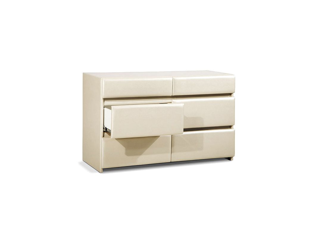 Комод Марлен цвет белый,бежевый (фото 55211)