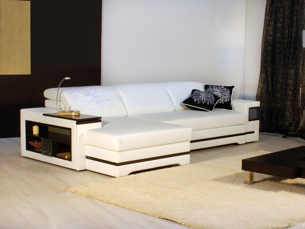 Угловой диван Калинка 65 цвет белый (фото 61325)