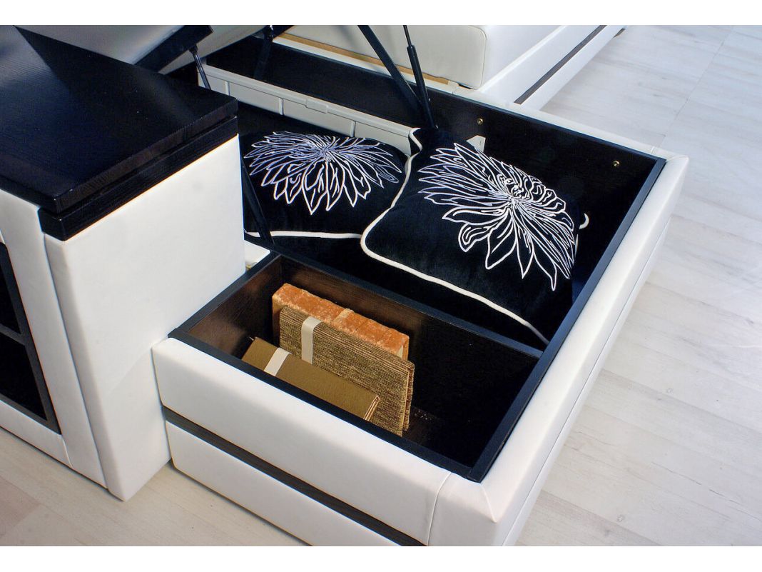 Угловой диван Калинка 65 цвет белый (фото 61331)