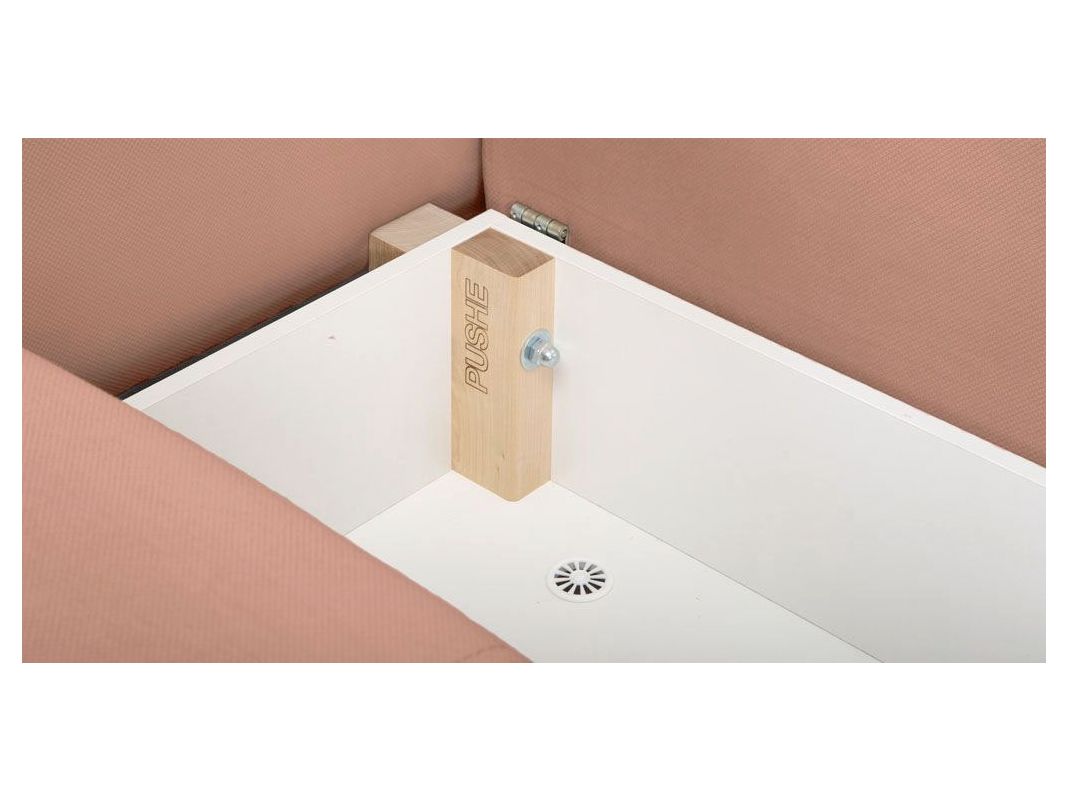 Диван Энио цвет красный,розовый (фото 107667)