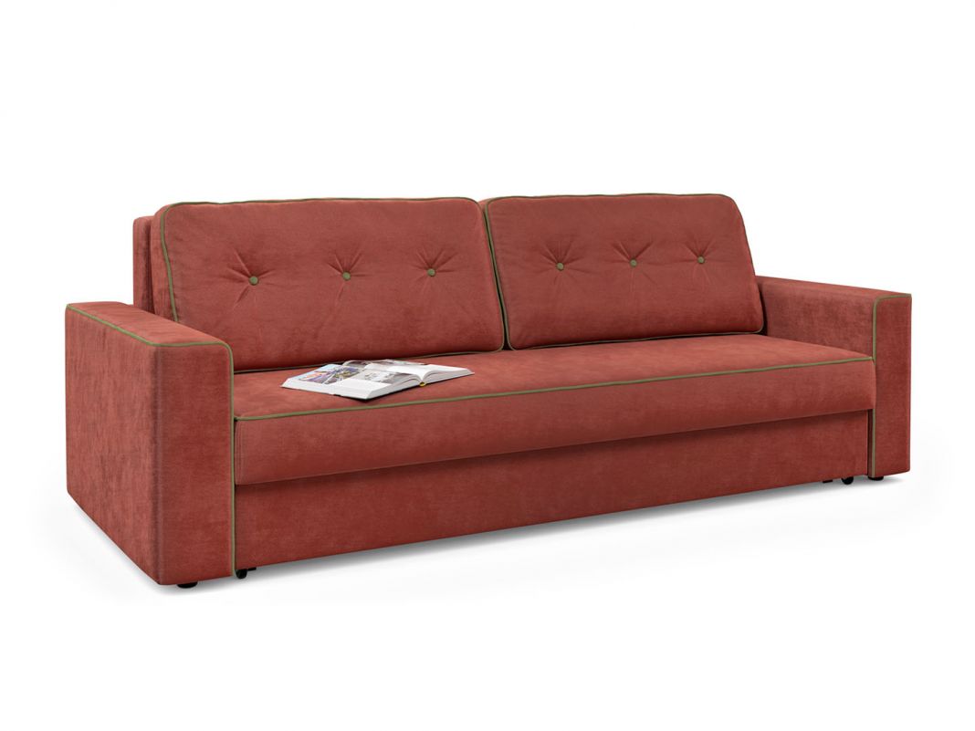 Диван Моди 122 цвет красный (фото 151038)