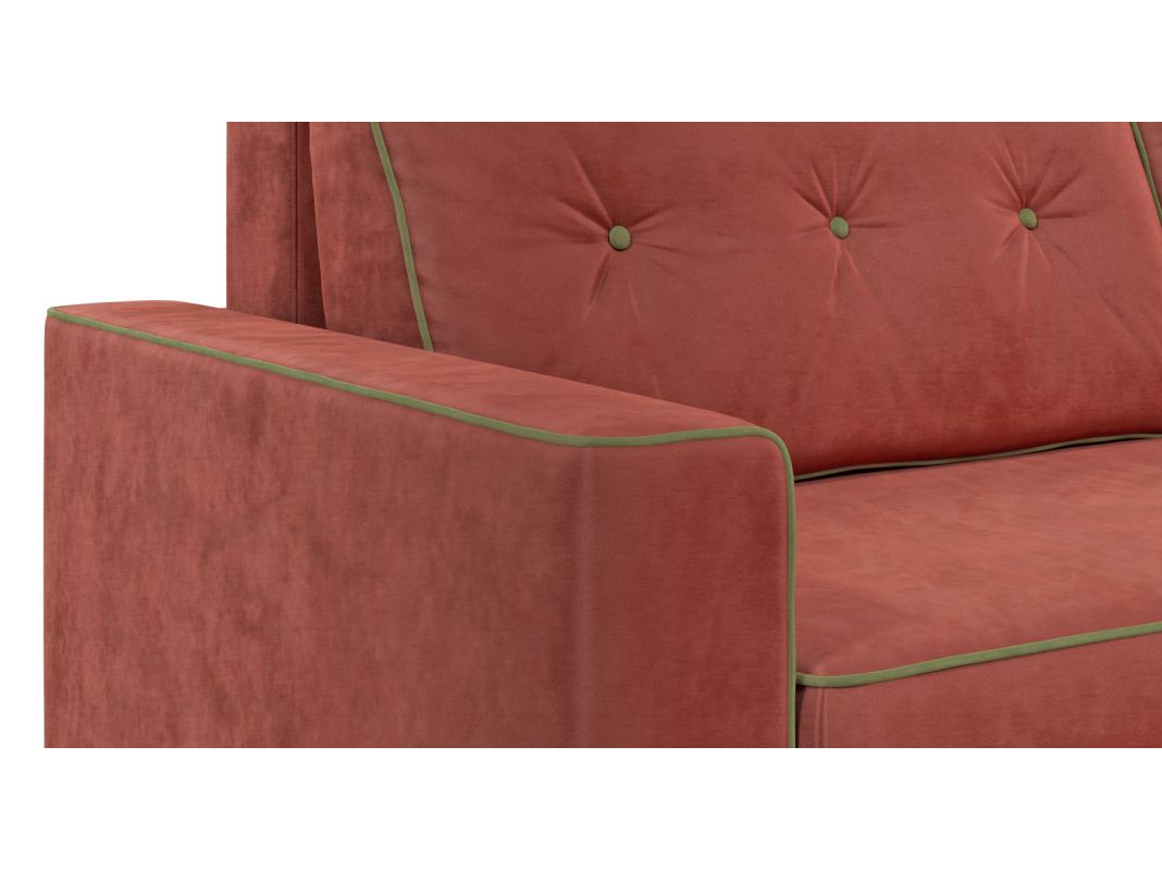 Диван Моди 122 цвет красный (фото 151035)