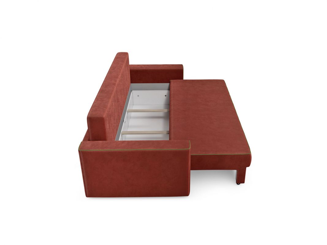 Диван Моди 122 цвет красный (фото 151036)