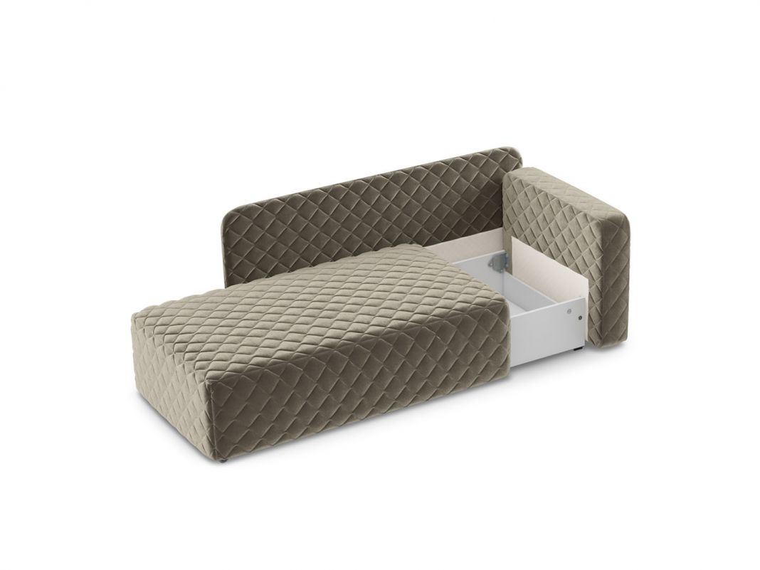 Диван кушетка Марсель 087 цвет бежевый,коричневый (фото 151563)