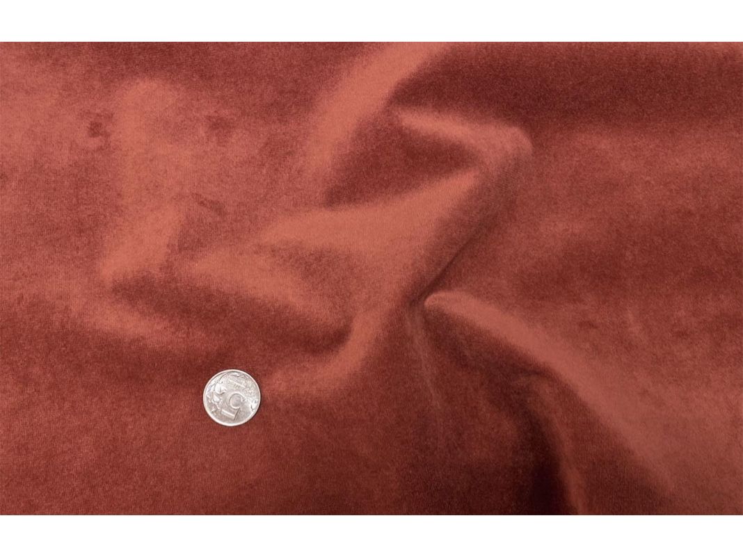 микровелюр Trade terracotta