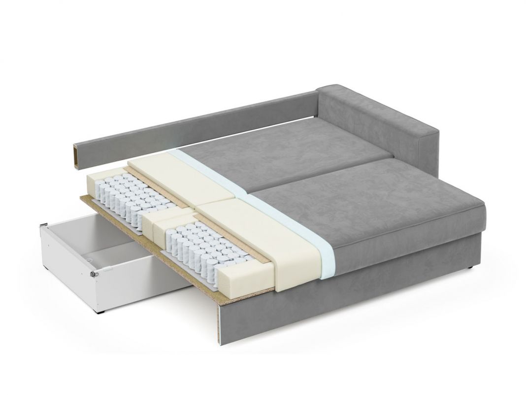 Диван Моди 122 цвет красный (фото 151043)