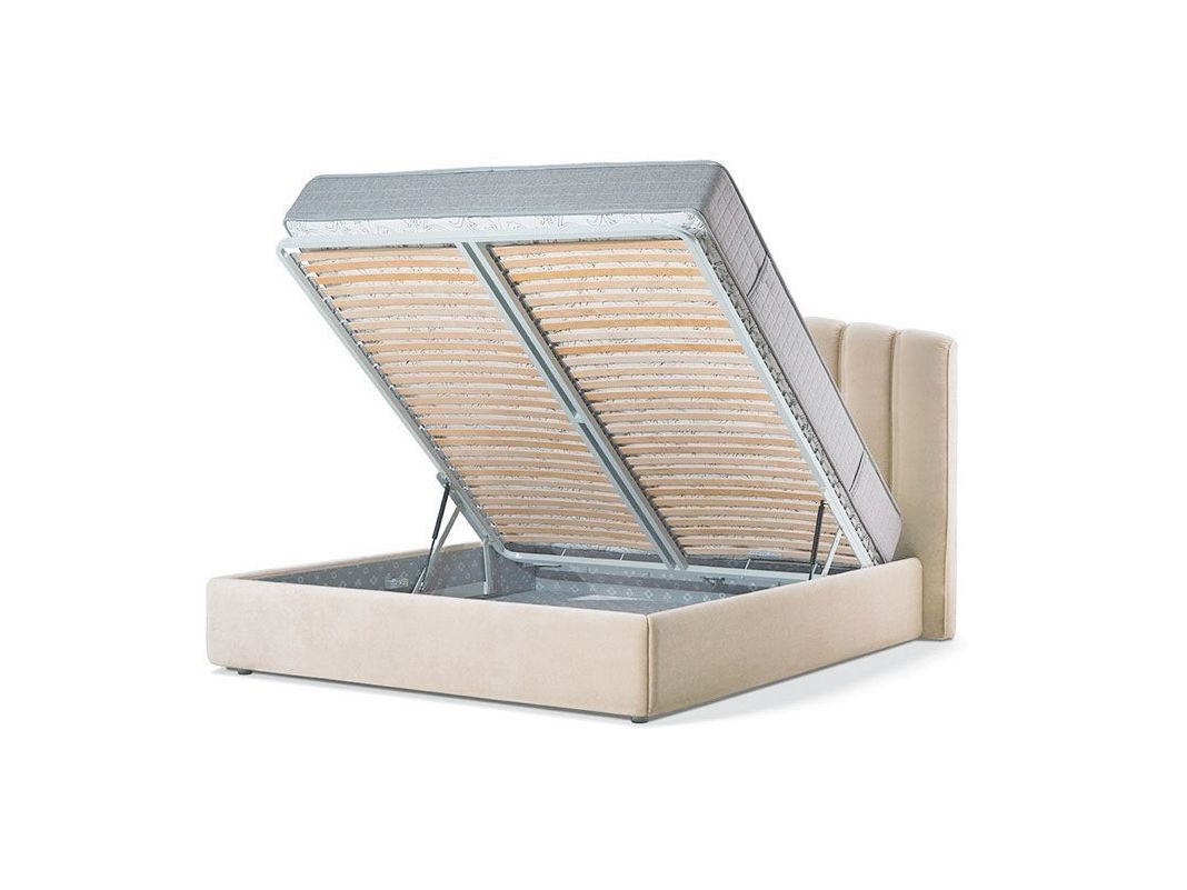 Кровать с подъемным механизмом Мадейра цвет бежевый (фото 49240)
