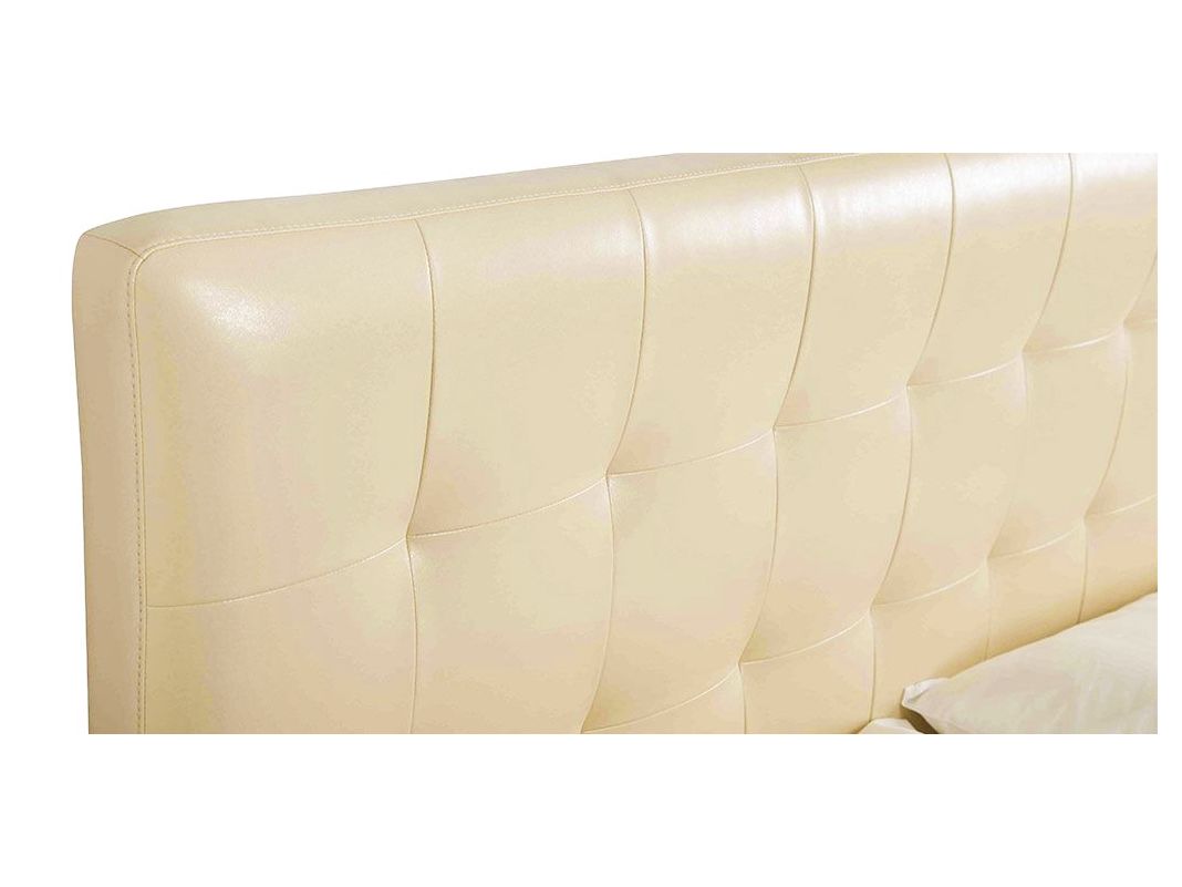 Кровать с подъемным механизмом Валенсия цвет белый,бежевый (фото 52528)