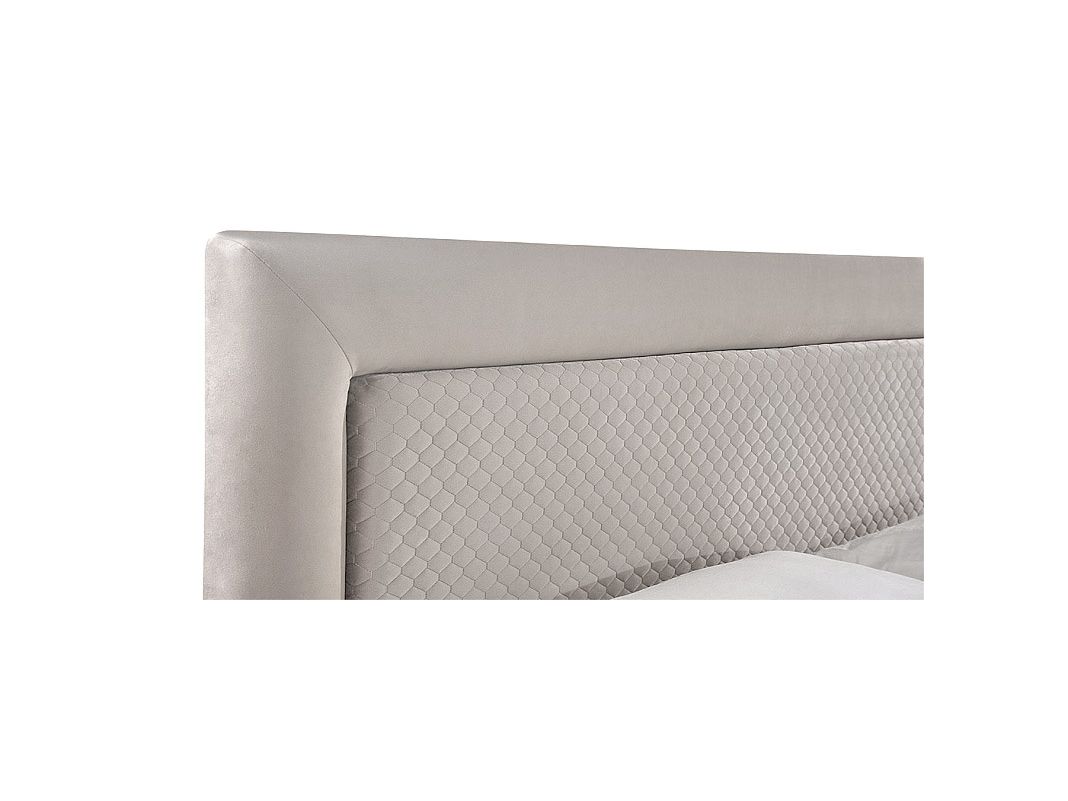 Кровать с подъемным механизмом Антика цвет серый (фото 133122)