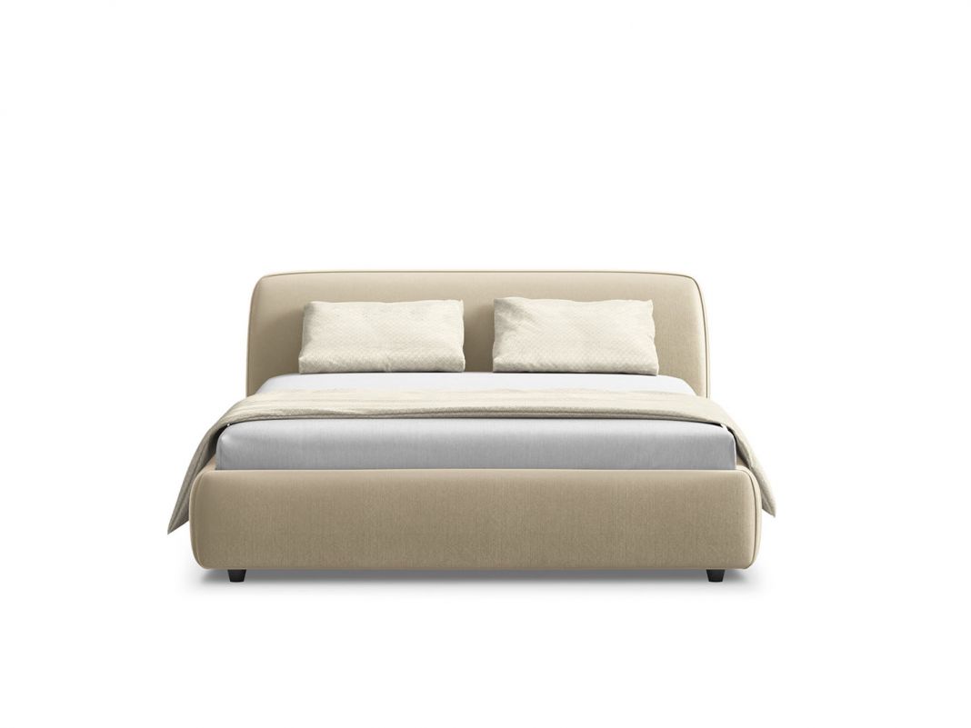 Кровать с подъёмным механизмом MOON 1008 цвет бежевый (фото 155108)