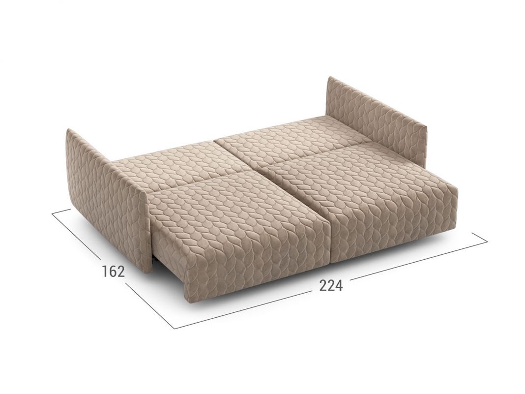 Диван MOON 162 цвет бежевый,коричневый (фото 158158)