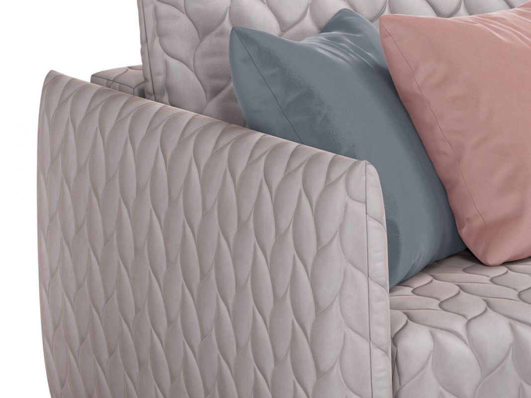 Диван MOON 162 цвет серый,розовый (фото 158202)