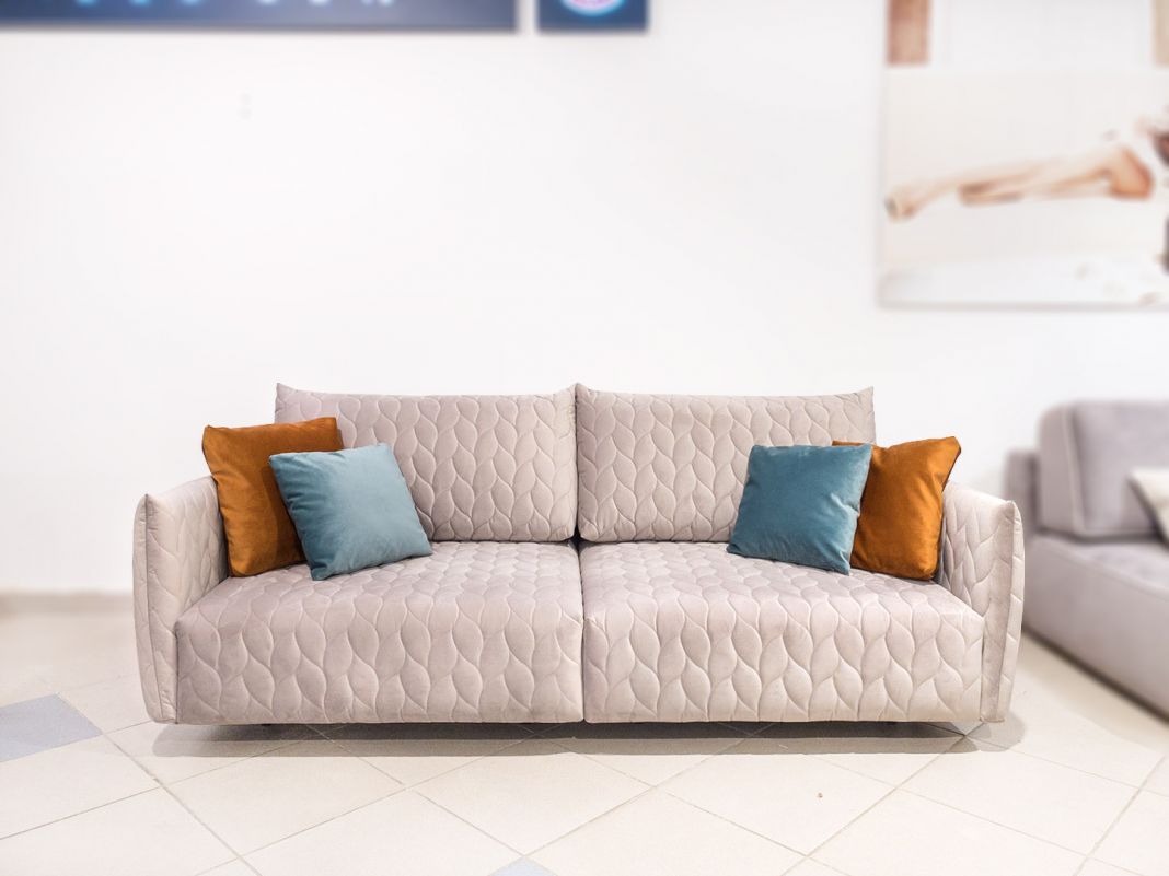 Диван MOON 162 цвет серый,розовый (фото 158059)