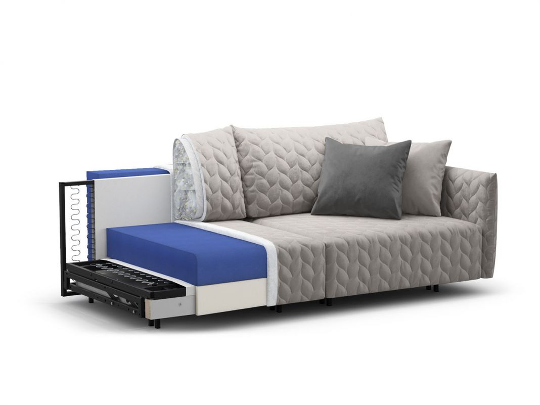 Диван MOON 162 цвет серый,розовый (фото 158063)