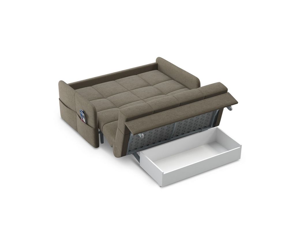 Диван MOON 120 цвет бежевый,коричневый (фото 146834)