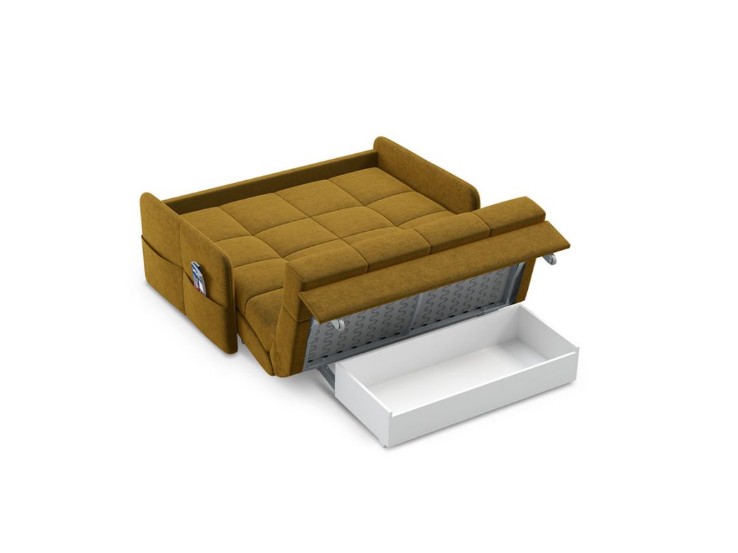 Диван MOON 120 цвет желтый (фото 146945)