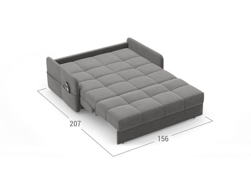 Диван MOON 120 цвет серый (фото 157971)