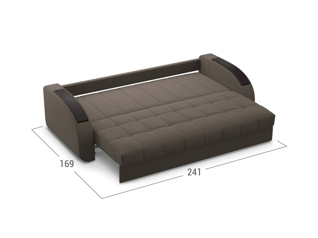 Диван Рио 109 цвет коричневый (фото 138291)