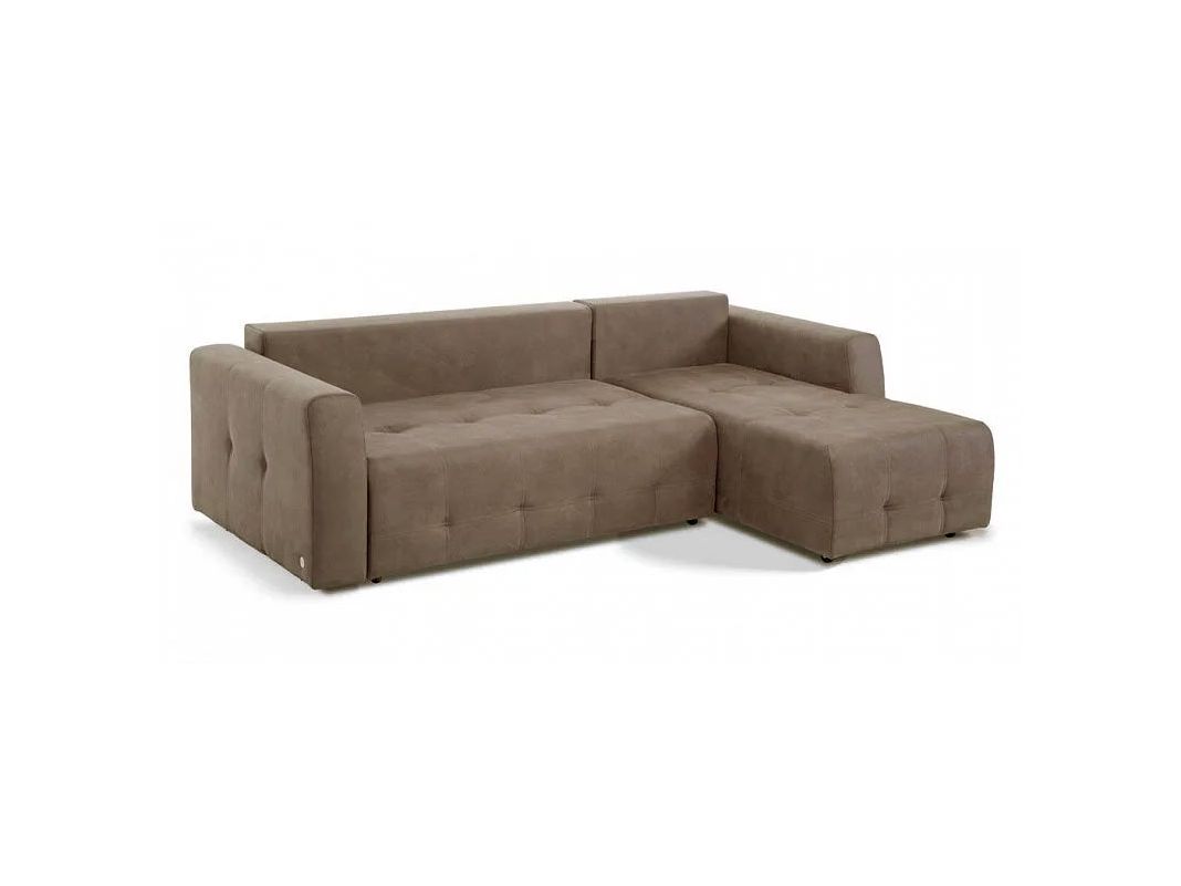 Угловой диван Хэнк модульный цвет коричневый (фото 143830)