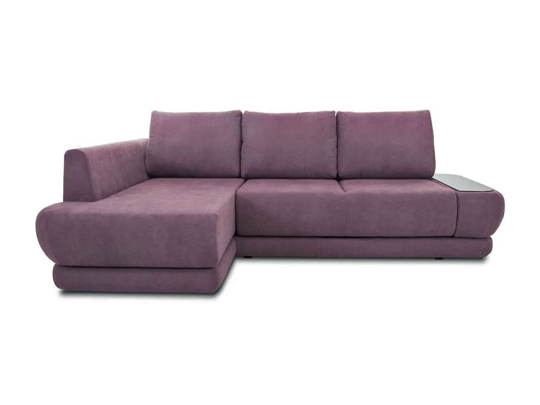 Угловой диван Гранде цвет фиолетовый,сиреневый  (код 842541)