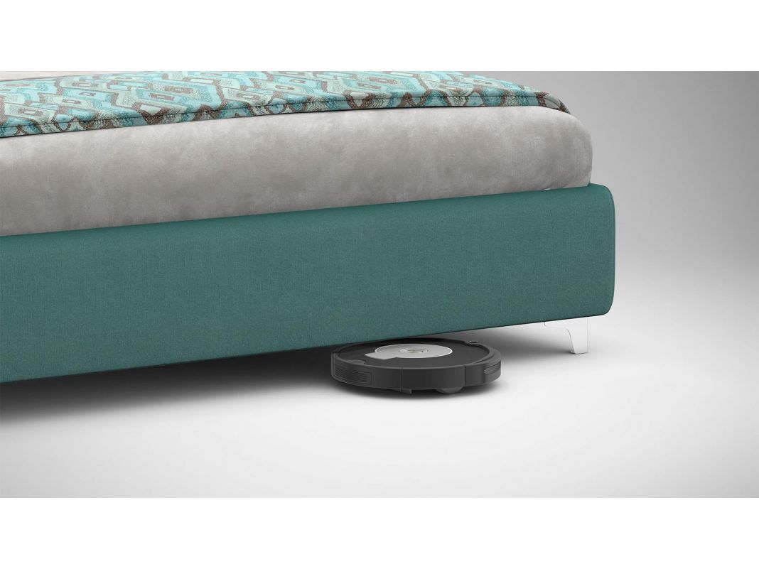 Кровать с подъемным механизмом MOON 1158 цвет зеленый (фото 167510)