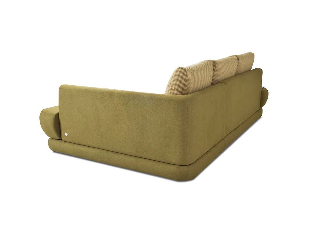 Угловой диван Гранде цвет зеленый (фото 157250)