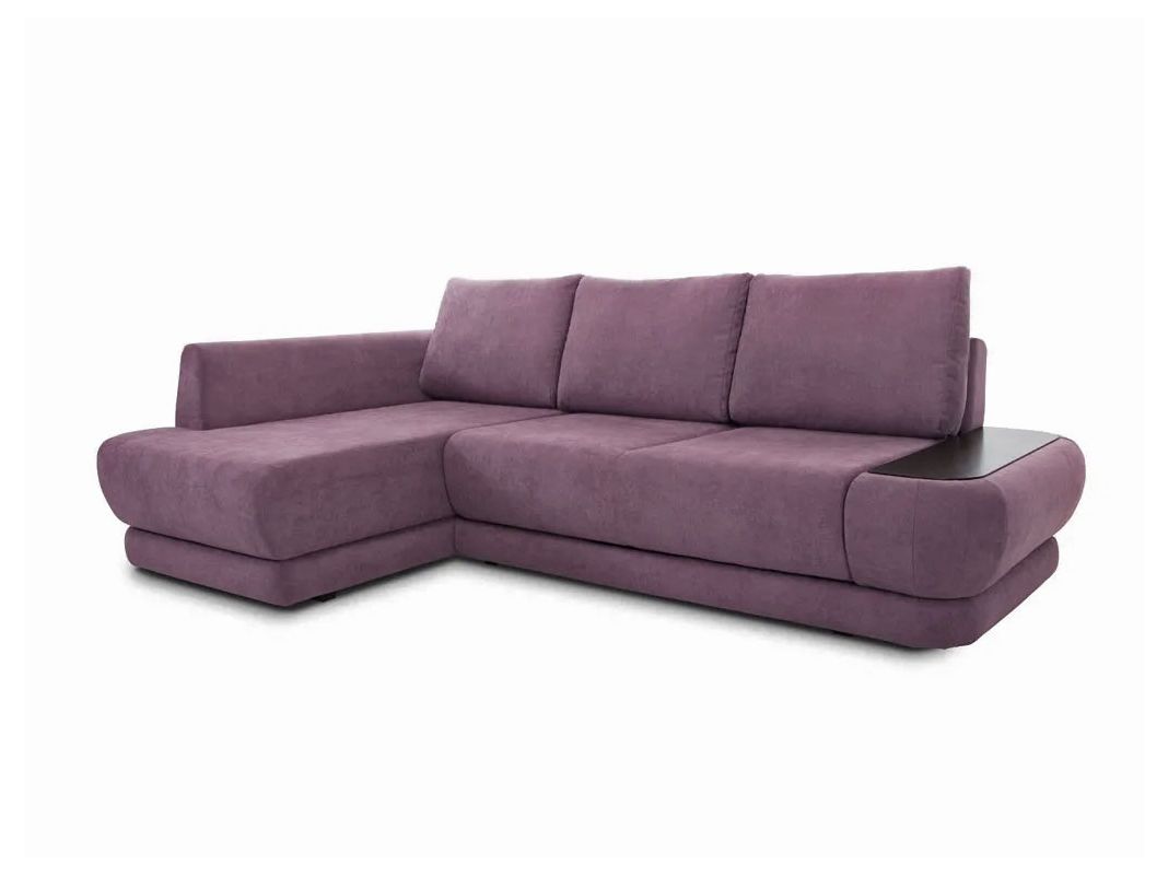 Угловой диван Гранде цвет фиолетовый,сиреневый (фото 163532)
