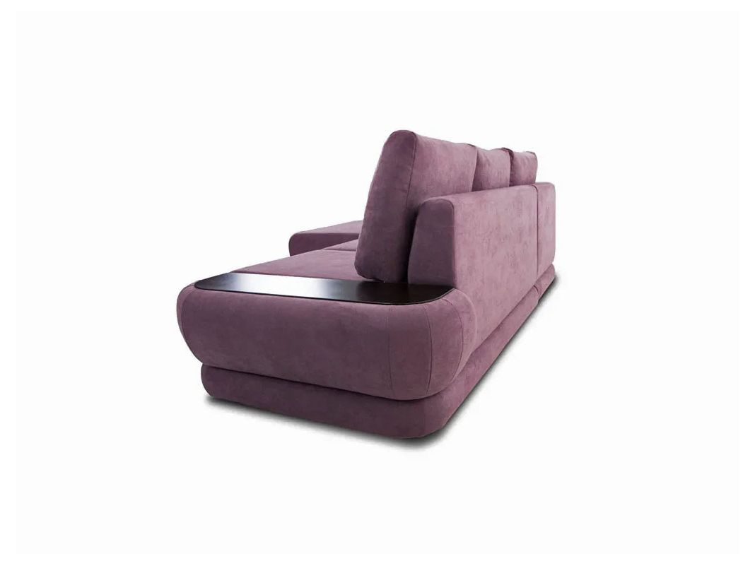 Угловой диван Гранде цвет фиолетовый,сиреневый (фото 163533)