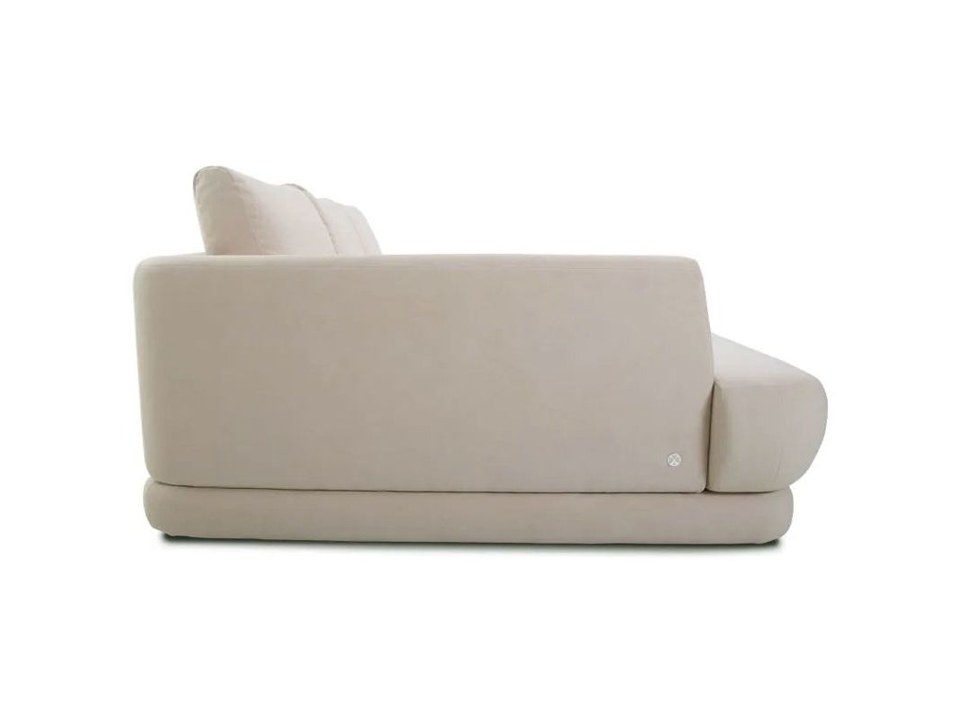 Угловой диван Гранде цвет белый,бежевый (фото 163613)