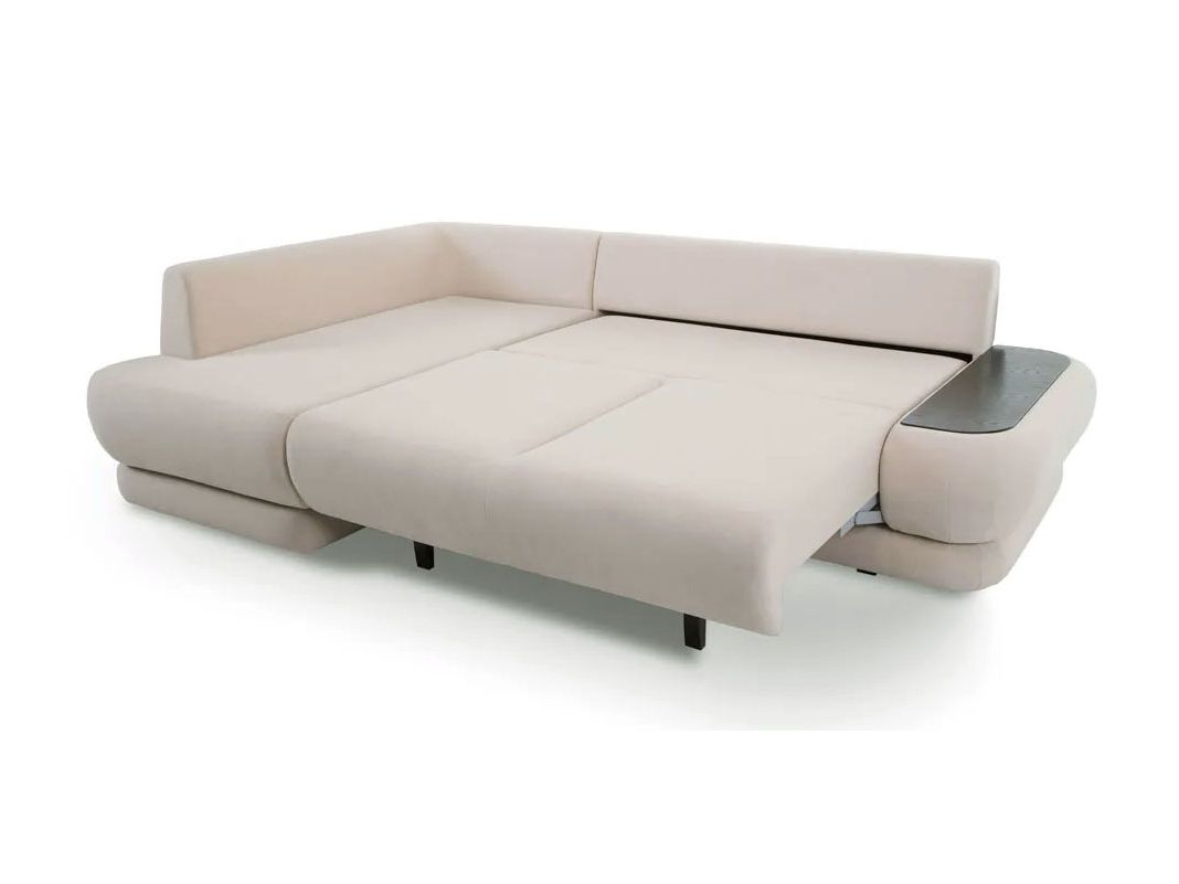 Угловой диван Гранде цвет белый,бежевый (фото 163616)