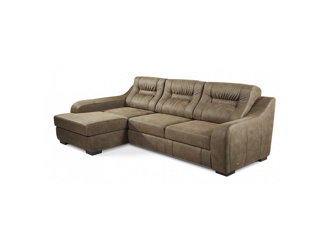 Угловой диван Ройс цвет коричневый (фото 14079)