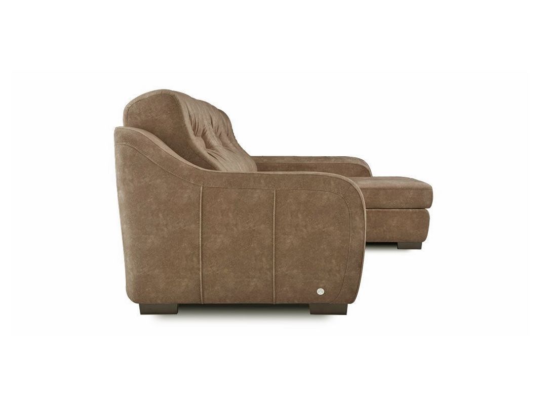 Угловой диван Ройс цвет коричневый (фото 115614)