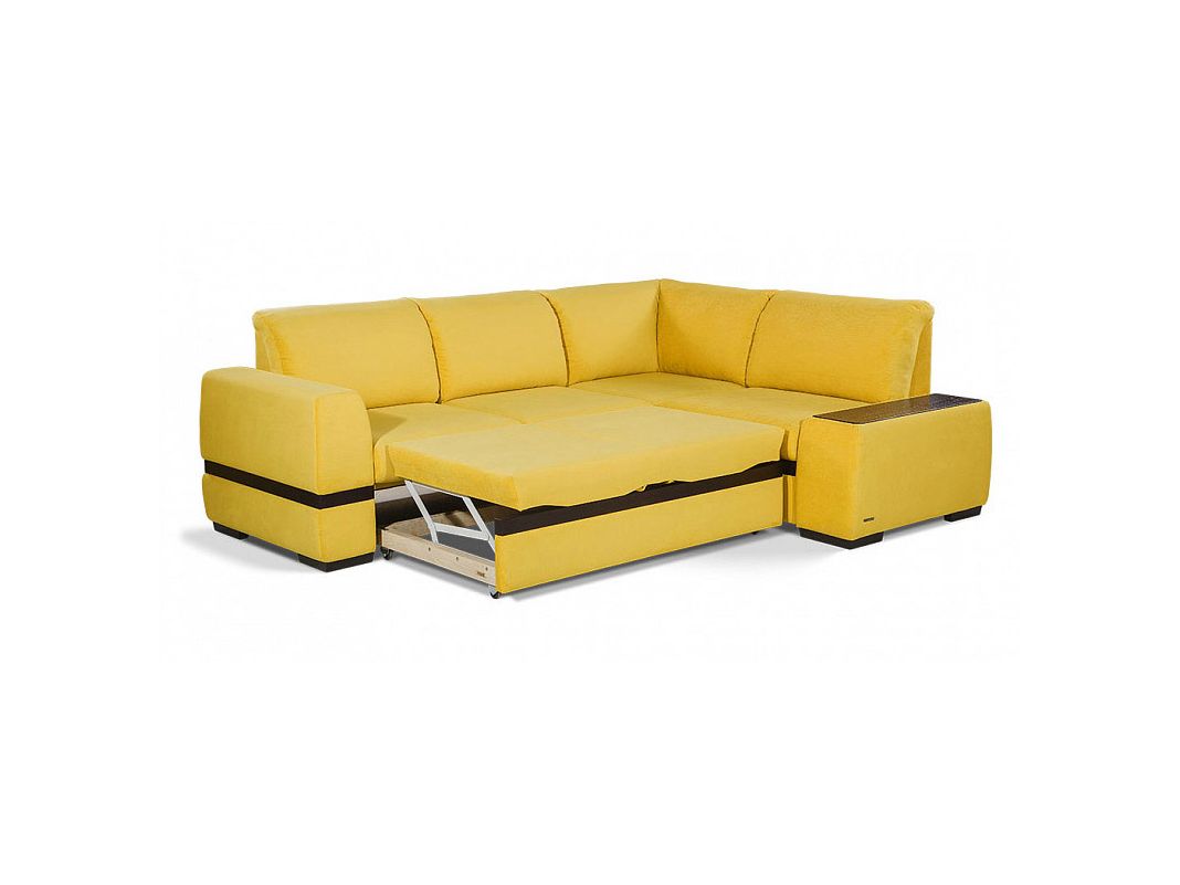 Угловой диван Миста цвет желтый (фото 13288)