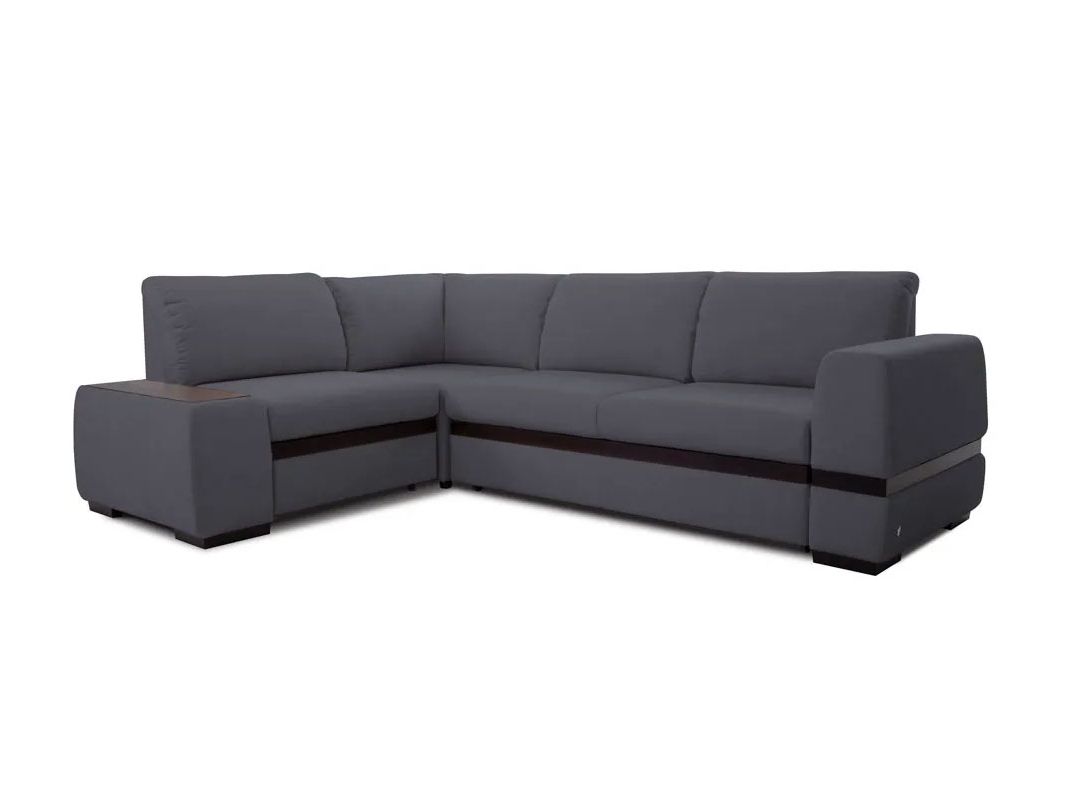 Угловой диван Миста цвет серый (фото 157409)