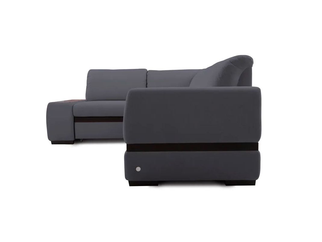 Угловой диван Миста цвет серый (фото 157410)