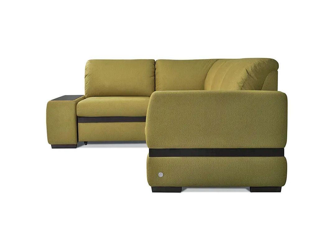 Угловой диван Миста цвет зеленый (фото 157496)