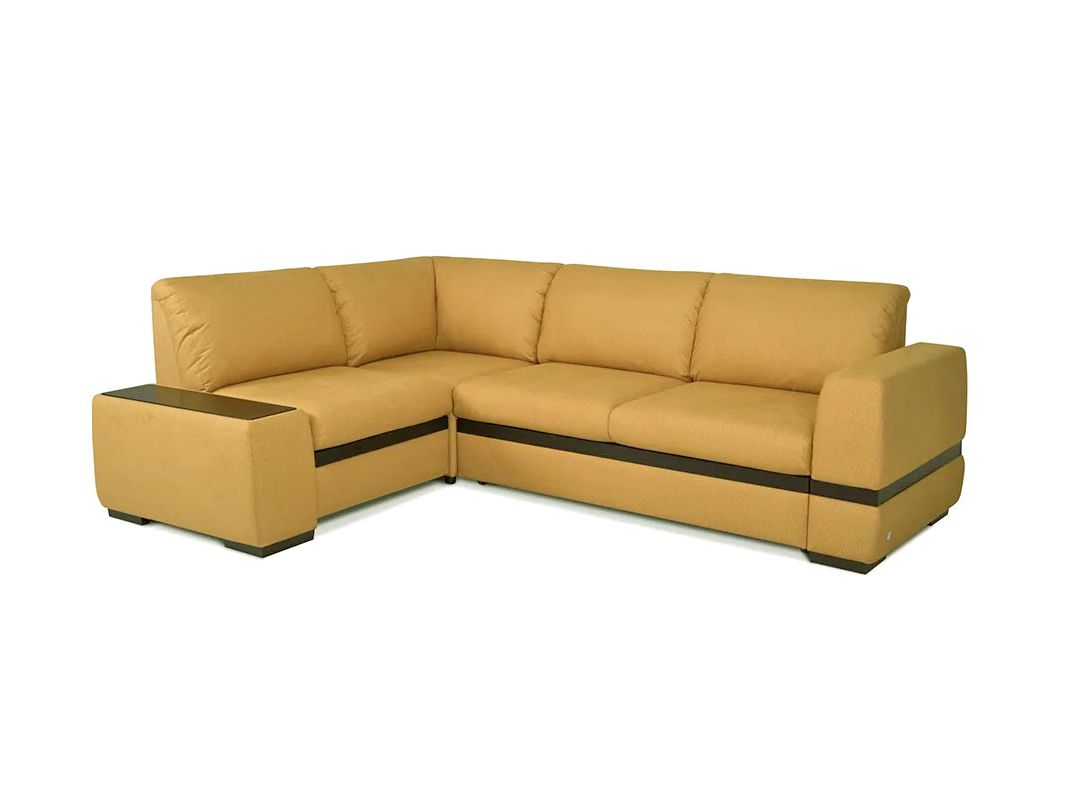 Угловой диван Миста цвет желтый (фото 157558)
