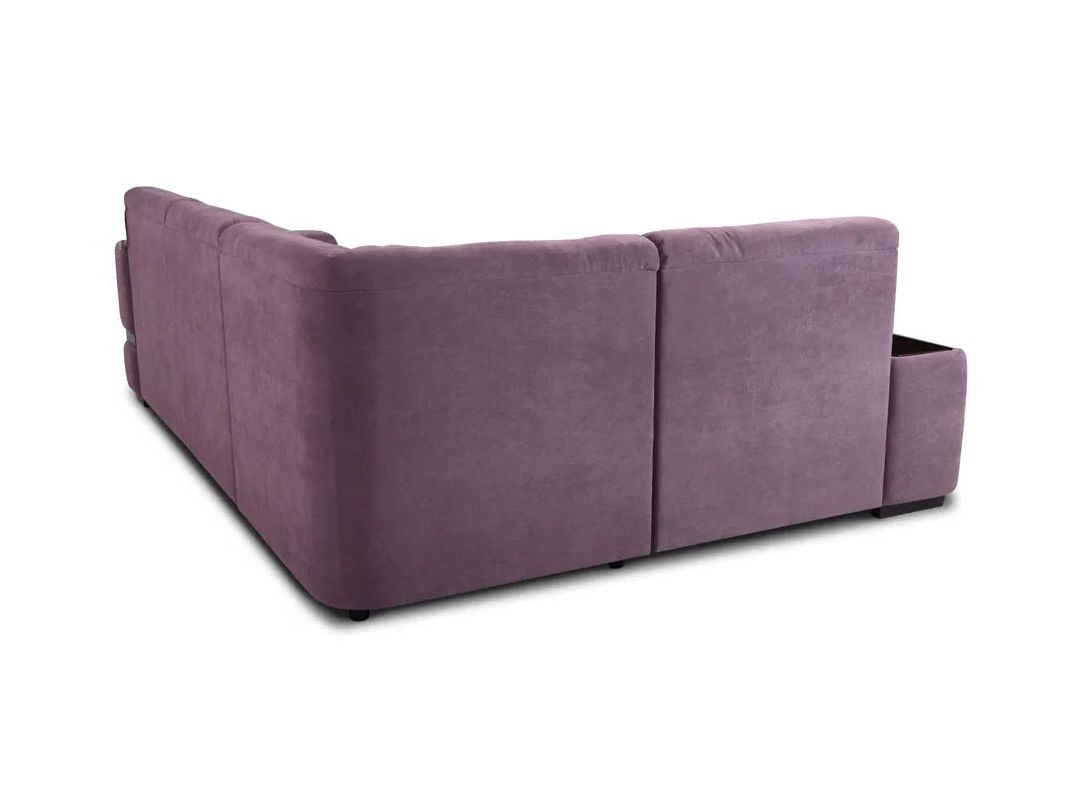 Угловой диван Миста цвет фиолетовый,сиреневый (фото 163651)