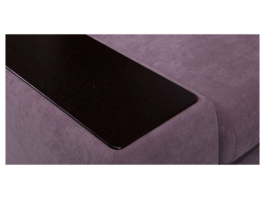 Угловой диван Миста цвет фиолетовый,сиреневый (фото 163652)