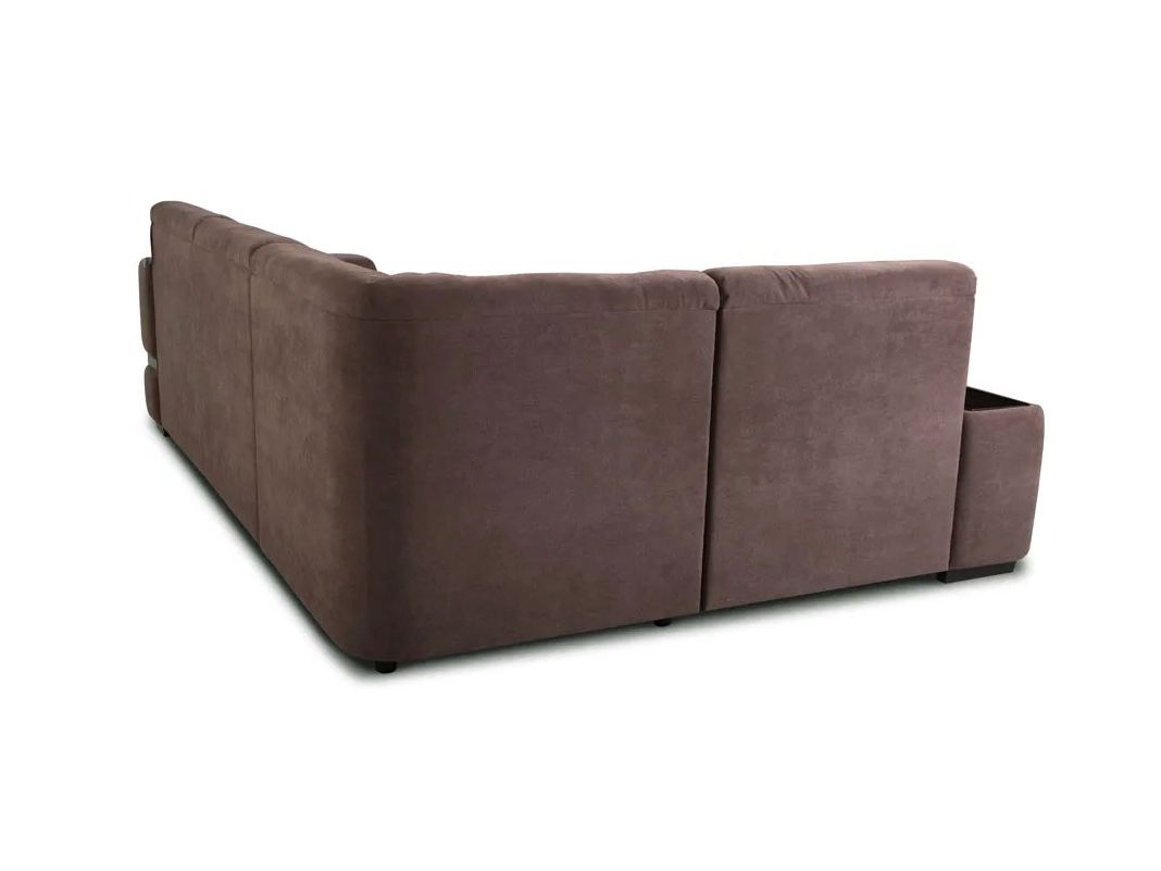 Угловой диван Миста цвет коричневый (фото 163686)