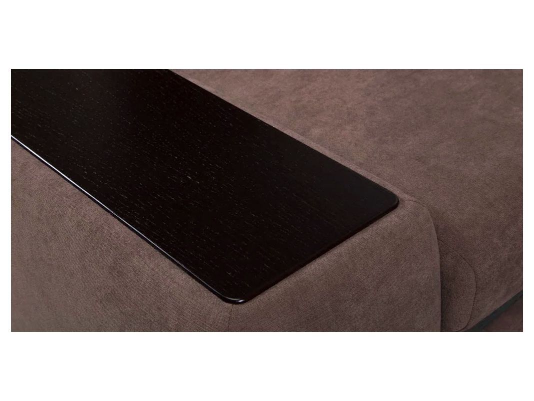 Угловой диван Миста цвет коричневый (фото 163687)