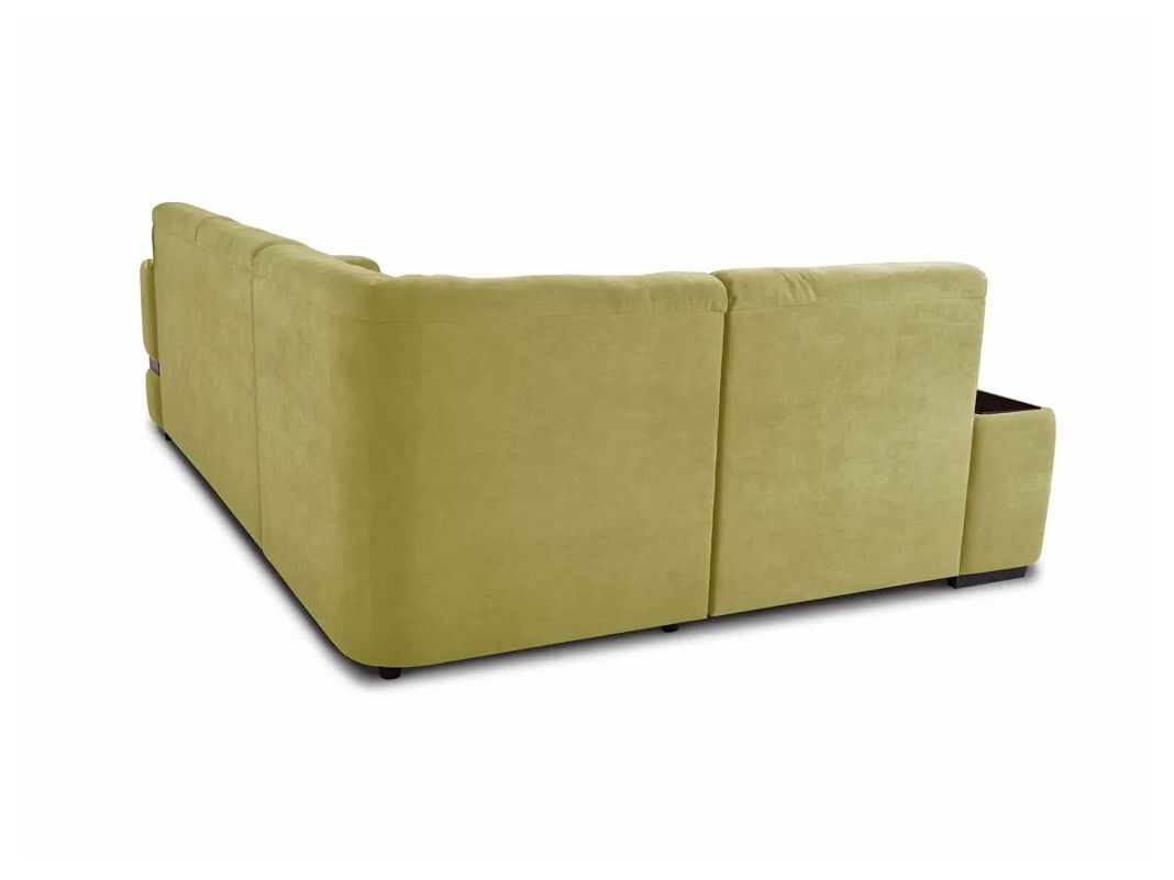 Угловой диван Миста цвет зеленый (фото 170985)