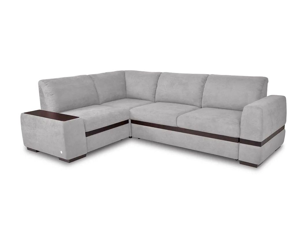 Угловой диван Миста цвет серый (фото 171047)