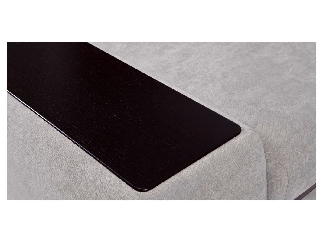 Угловой диван Миста цвет серый (фото 171049)